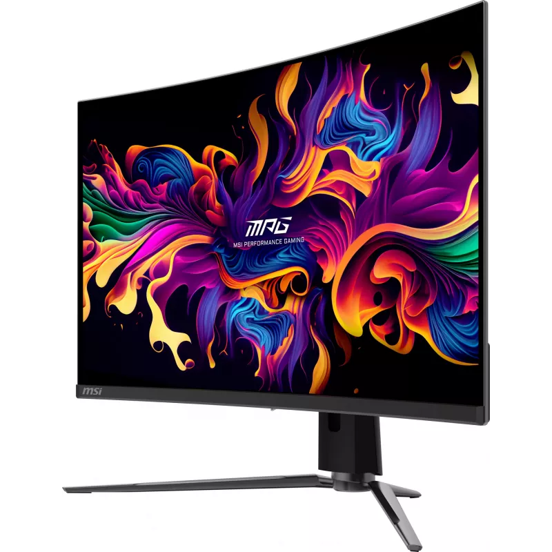 Monitor de computador MSI MPG 321CURX QD-OLED 80 cm (31,5 polegadas) 3840 x 2160 píxeis 4K Ultra HD preto