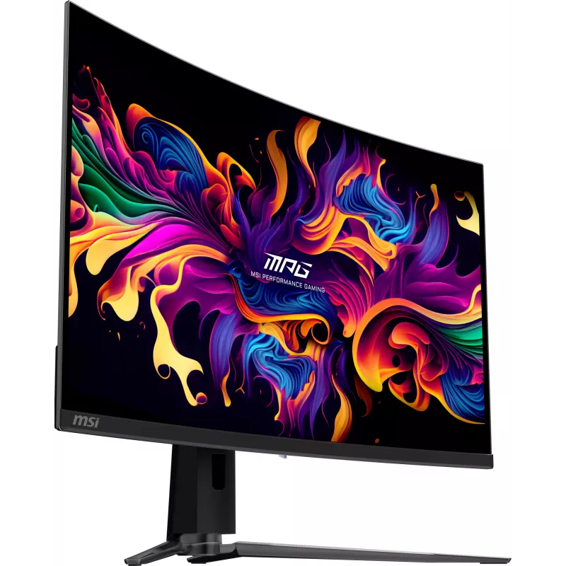 Monitor de computador MSI MPG 321CURX QD-OLED 80 cm (31,5 polegadas) 3840 x 2160 píxeis 4K Ultra HD preto