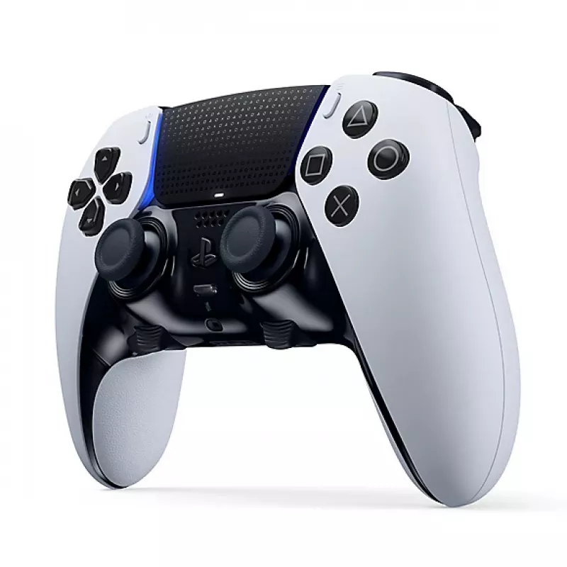 Comando Sony DualSense Edge para PlayStation 5 — com fios e sem fios (Bluetooth/USB), preto/branco