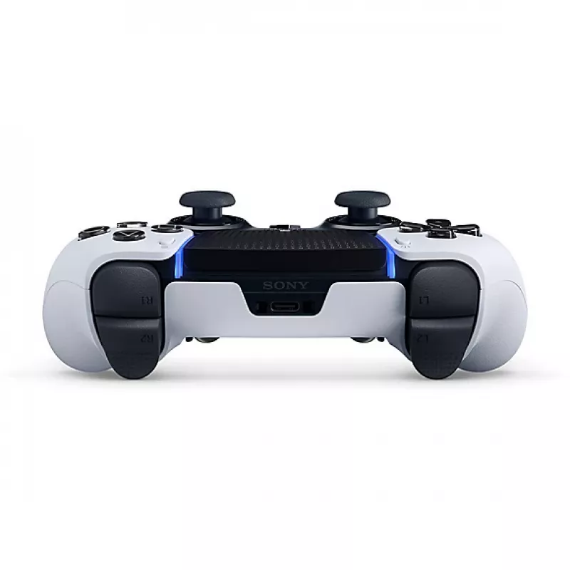 Comando Sony DualSense Edge para PlayStation 5 — com fios e sem fios (Bluetooth/USB), preto/branco