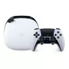 Comando Sony DualSense Edge para PlayStation 5 — com fios e sem fios (Bluetooth/USB), preto/branco