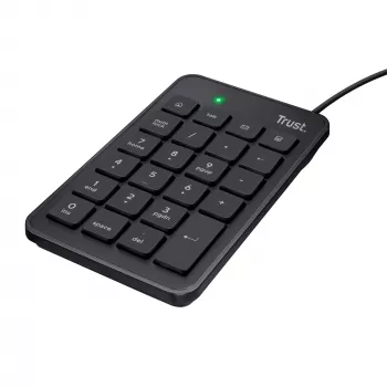 Trust 22221 teclado numérico portátil/PC USB preto