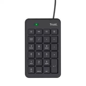 Trust 22221 teclado numérico portátil/PC USB preto