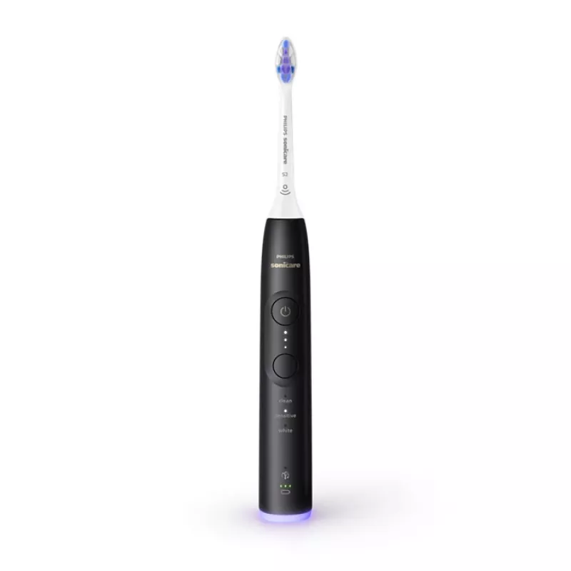 Escova de dentes sónica Philips Series 6500 HX7419/01 — tecnologia sónica, 62.000 movimentos/min., 3 modos, sensor de pressão, 2 manípulos, 2 cabeças de escova, estojo de viagem