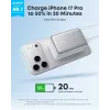 Powerbank Anker Nano 45W com cabo USB-C retrátil integrado A1638H11 10000 mAh preto