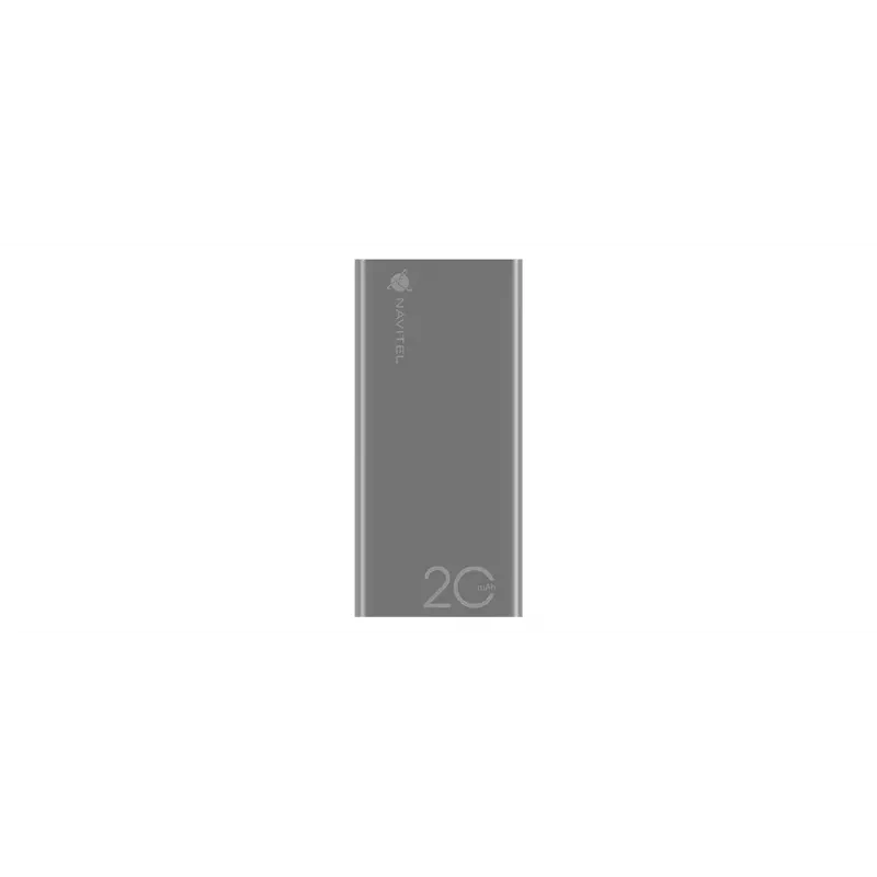 Powerbank portátil Navitel PWR20 AL PRATEADO 20000 mAh