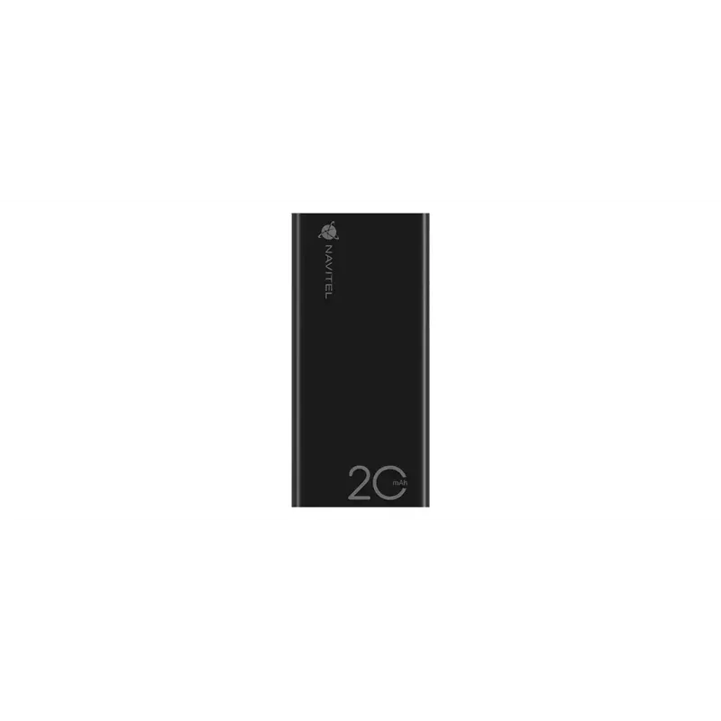 Carregador portátil Navitel PWR20 AL preto 20000 mAh