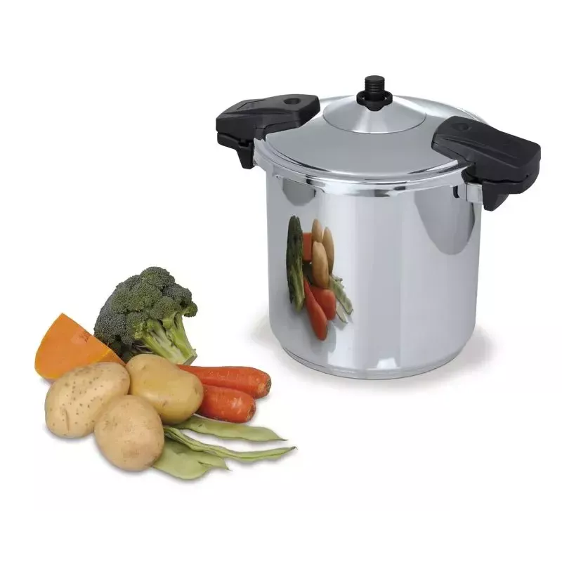 Panela de pressão para fogão JATA OSR8 8L aço inoxidável