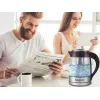 Chaleira elétrica Beper 1,8 L 2200 W transparente