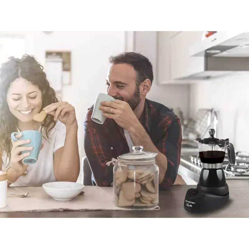 Máquina de café expresso Beper 3 chávenas BC.040N