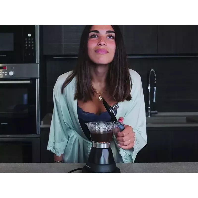 Máquina de café expresso Beper 3 chávenas BC.041N