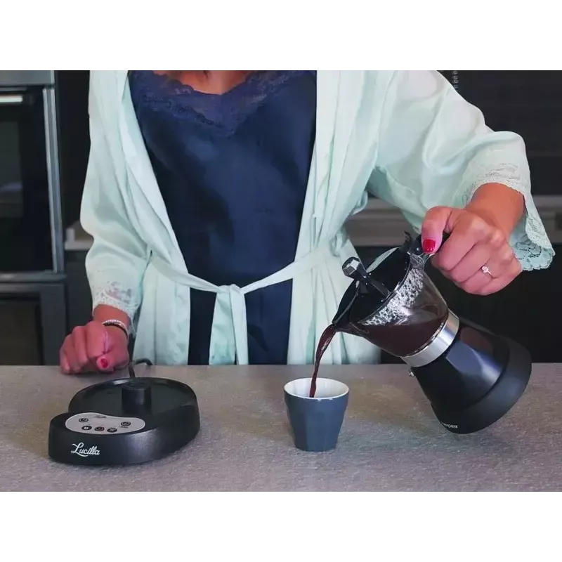 Máquina de café expresso Beper 3 chávenas BC.041N