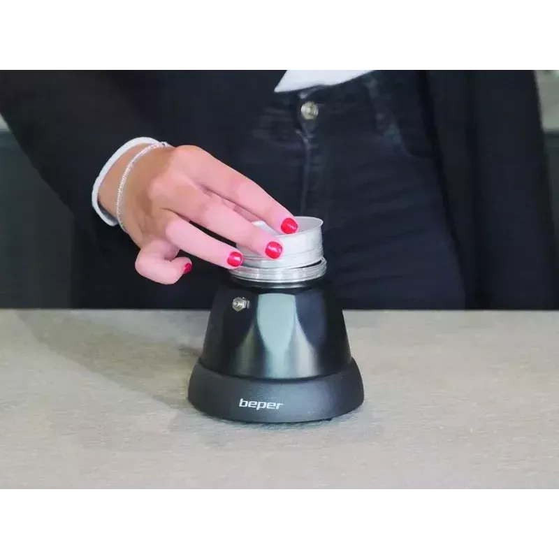 Máquina de café expresso Beper 3 chávenas BC.041N