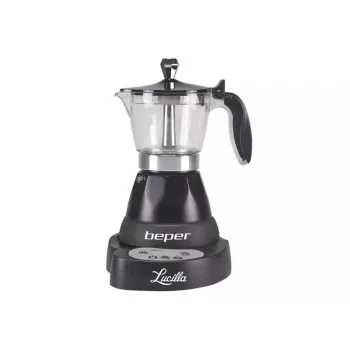 Máquina de café expresso Beper 3 chávenas BC.041N