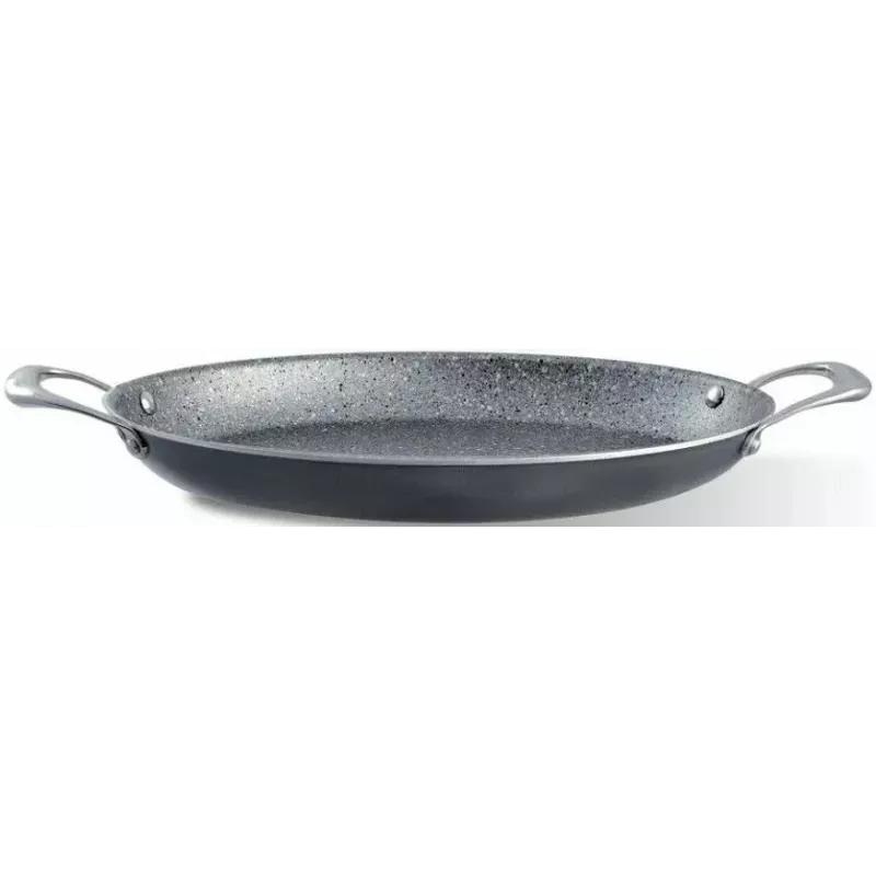 Frigideira Pensofal Invictum Professional Oval 36 cm com 2 pegas e tampa de vidro
