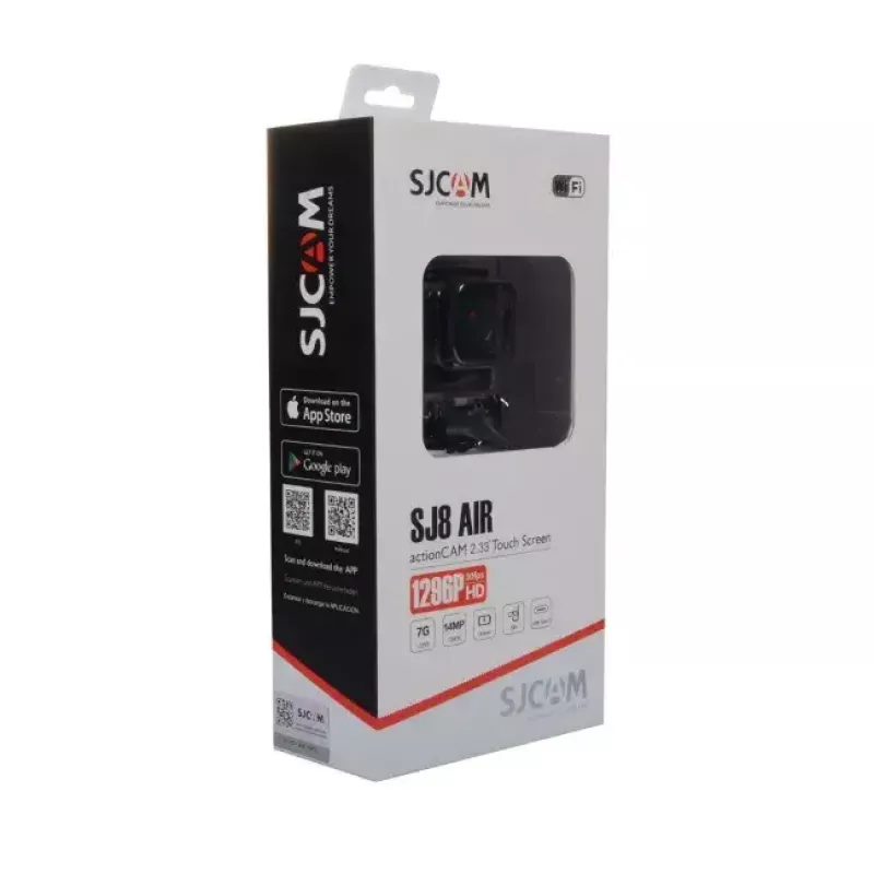 Action cam SJCam SJ8 AIR 4K 30fps com Wi‑Fi (SJ8AIR-BK)
