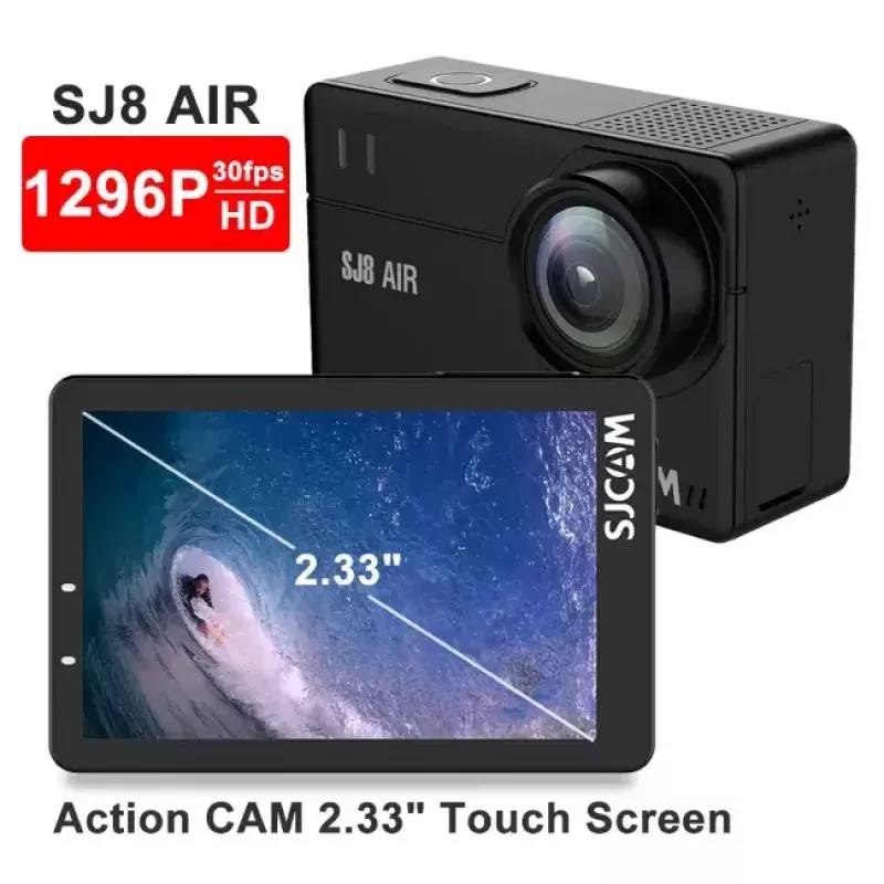Action cam SJCam SJ8 AIR 4K 30fps com Wi‑Fi (SJ8AIR-BK)