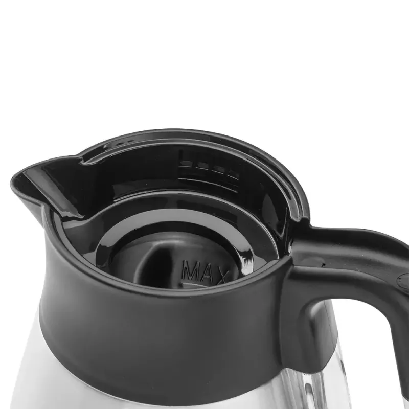 Chaleira elétrica Gastroback 1,7 l 2200 W Preto Aço inoxidável