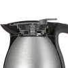 Chaleira elétrica Gastroback 1,7 l 2200 W Preto Aço inoxidável