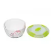 Oursson BS4781RC/GA conjunto de saladeiras de cerâmica, verde maçã