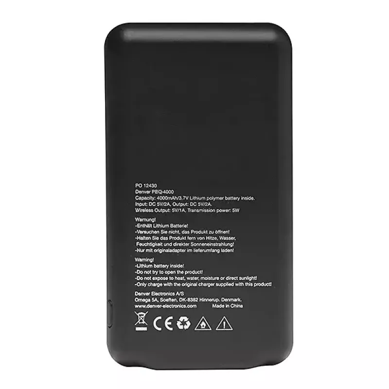 Bateria portátil Denver PBQ-4000 4000 mAh