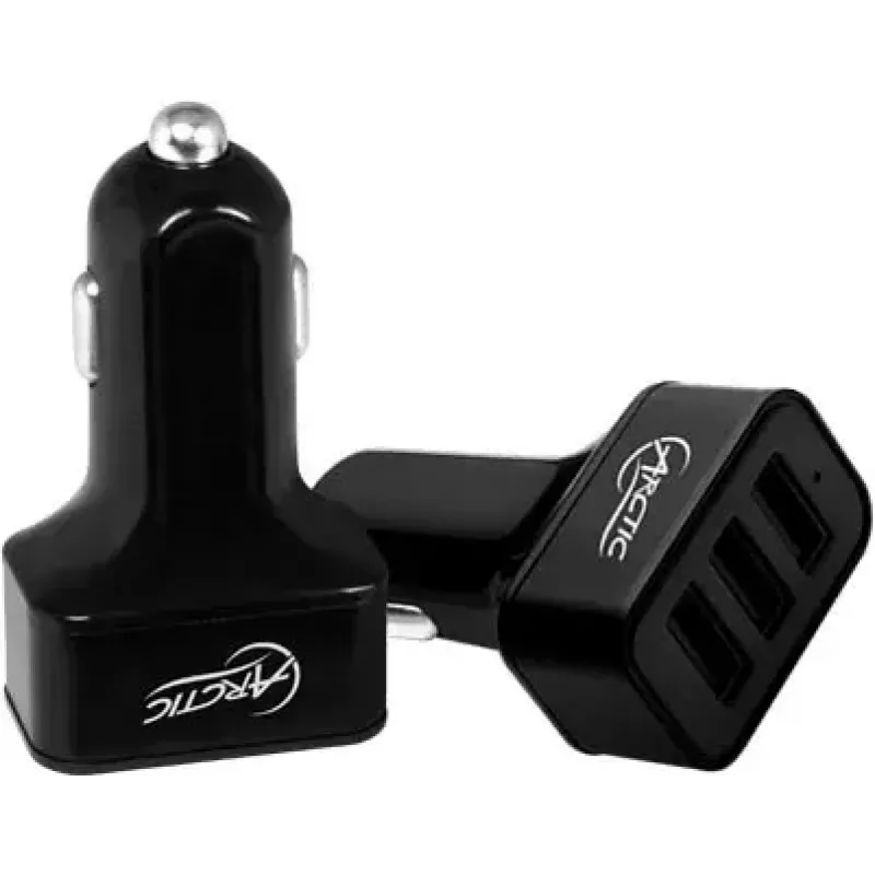 Carregador de automóvel ARCTIC 7200 – carregador USB de automóvel com 3 portas