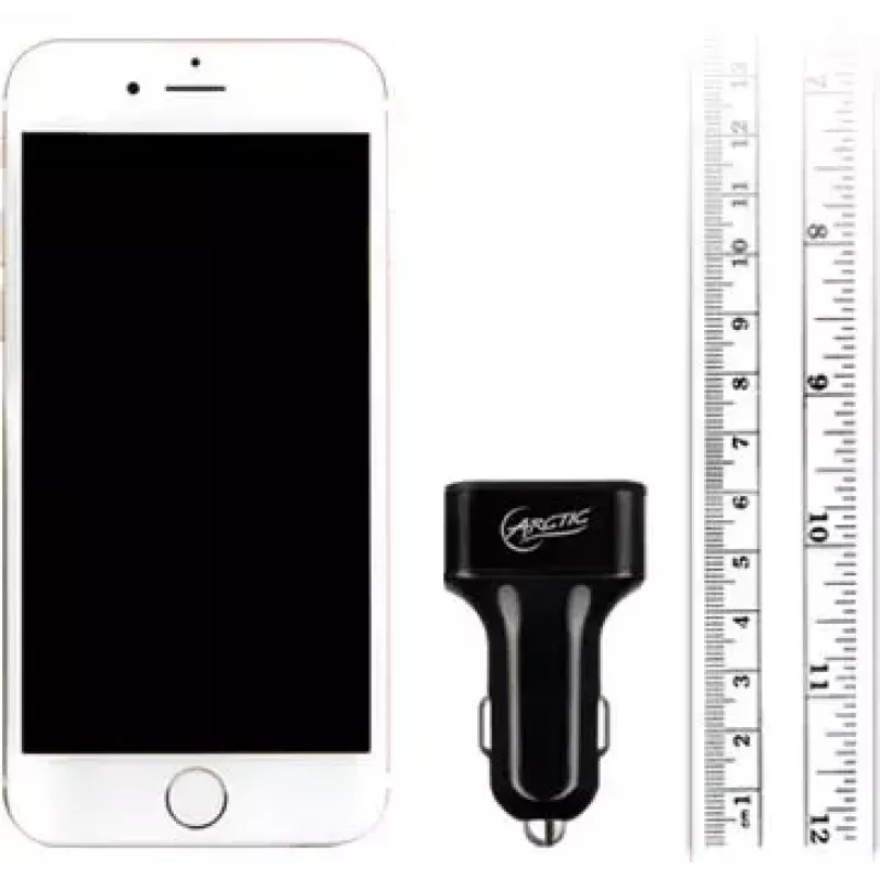 Carregador de automóvel ARCTIC 7200 – carregador USB de automóvel com 3 portas