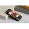 Capa para smartphone iKins para iPhone XS/S — design Kirschblüten branco, proteção rígida ajustada