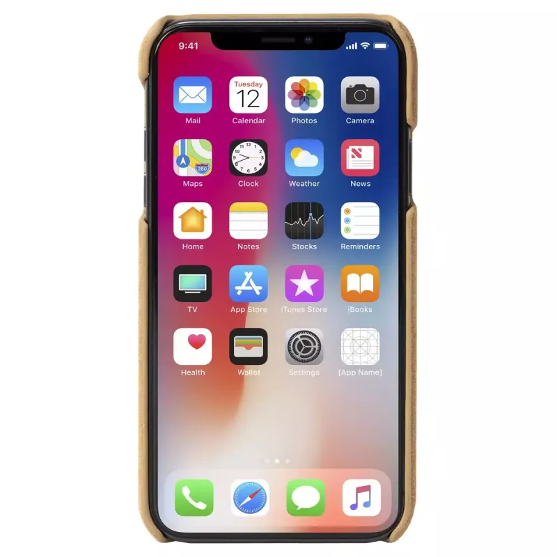 Capa Krusell Broby iPhone X/XS 14,7 cm (5,8 polegadas) castanha