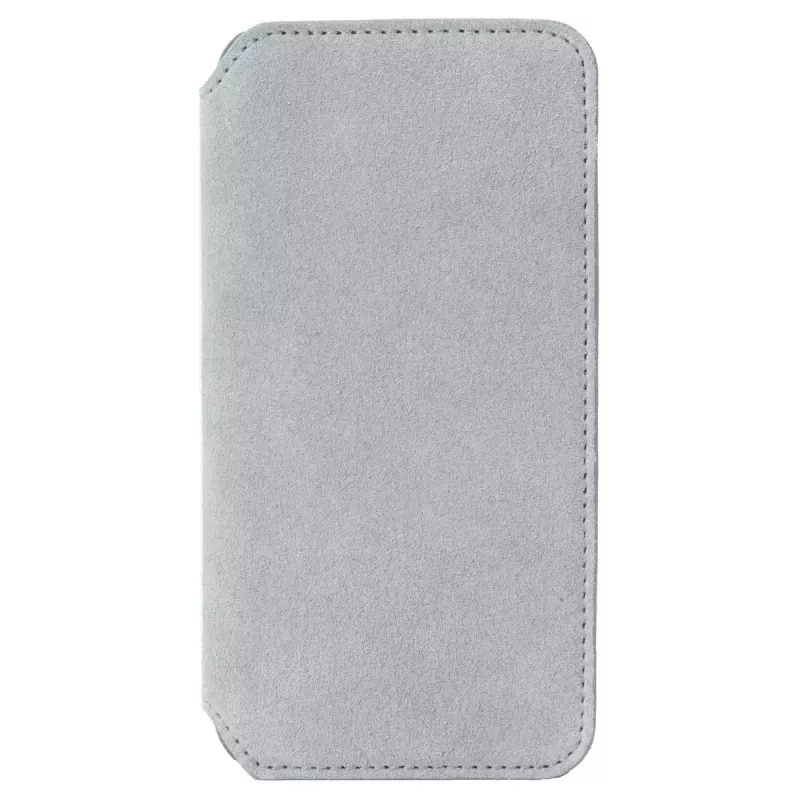 Capa tipo carteira Krusell Broby 4 Card SlimWallet para iPhone X/XS cinzento