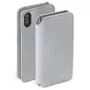 Capa tipo carteira Krusell Broby 4 Card SlimWallet para iPhone X/XS cinzento