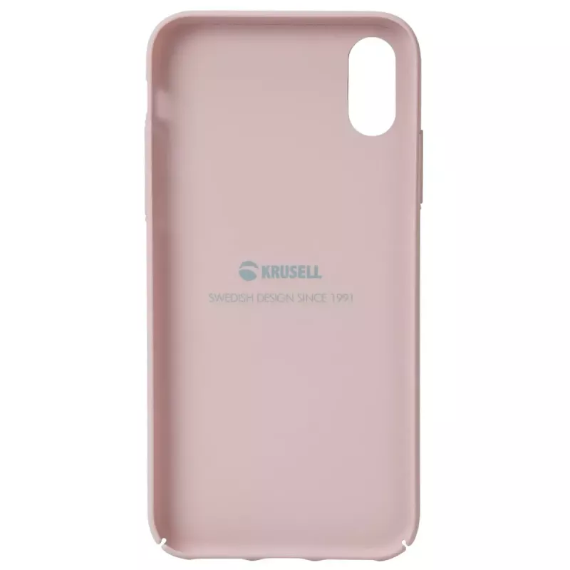 Capa Krusell iPhone X/XS rosa