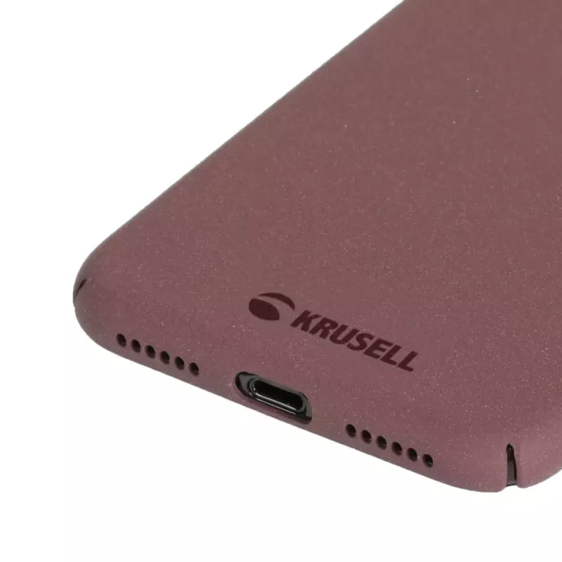 Capa tipo carteira Krusell Sandby iPhone X/XS bordô