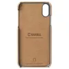 Capa Krusell Sunne iPhone XS Max 16,5 cm bege