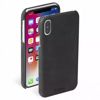 Capa de proteção Krusell Sunne para Apple iPhone XS Max — Vintage preta
