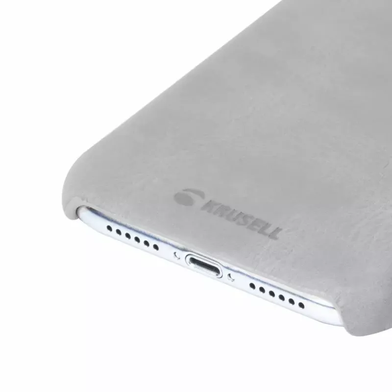 Capa de proteção Krusell Sunne para Apple iPhone XS vintage cinzento