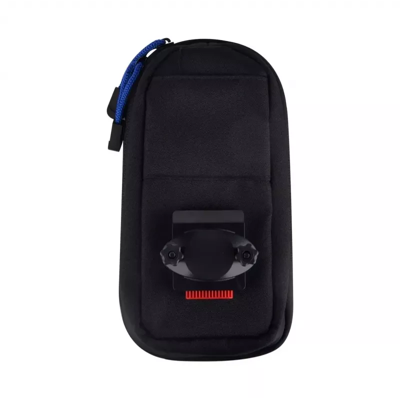 Devia bolsa universal impermeável para telemóvel de bicicleta, preta