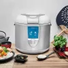 Panela de arroz Gastroback Design Pro 5L 700W prateado branco