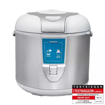 Panela de arroz Gastroback Design Pro 5L 700W prateado branco