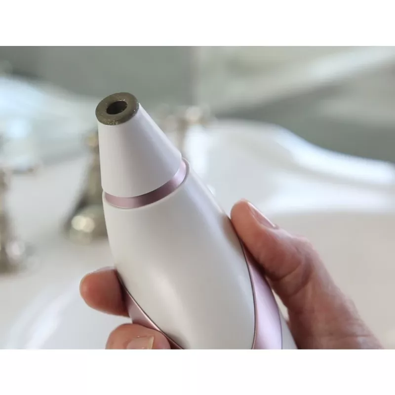 HoMedics Radiance aparelho de cuidado da pele microdermoabrasão por vácuo rosé, branco
