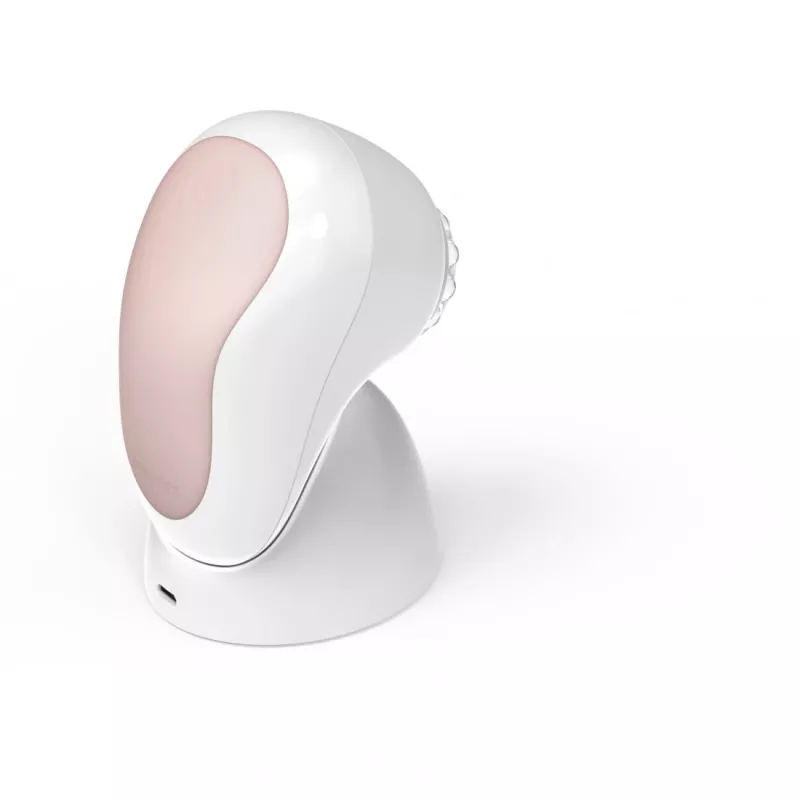 HoMedics FAC-600-EU escova facial pulsação rosé, branco pilha