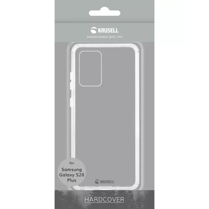 Capa Krusell Essentials Samsung Galaxy S20+ 6.7 polegadas transparente