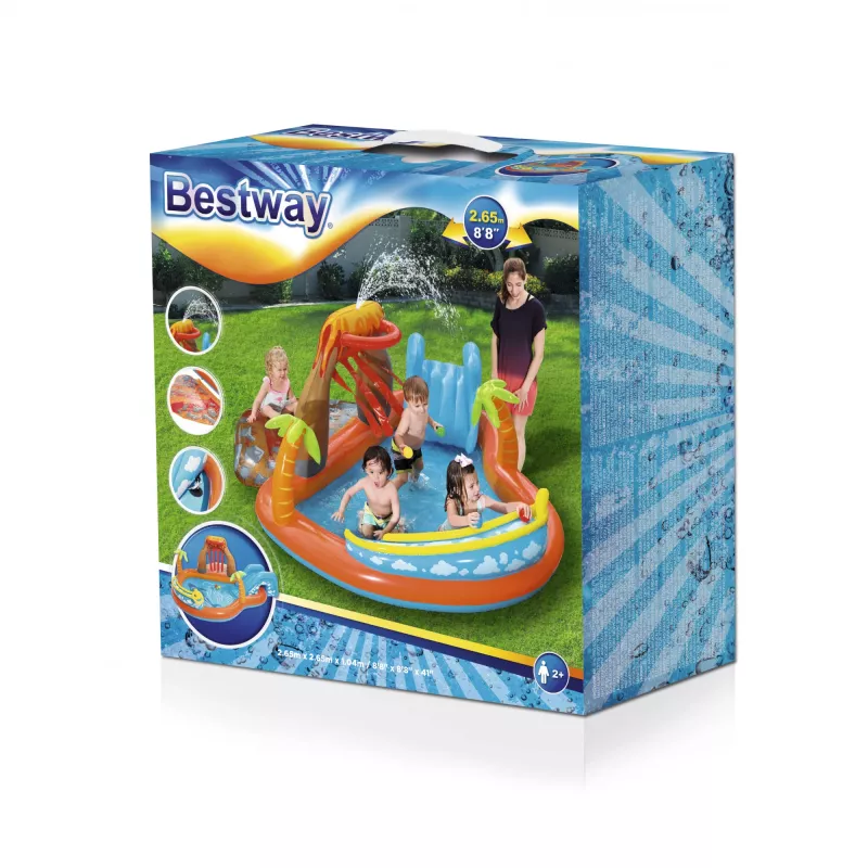 Centro de atividades insuflável Bestway 53069 — parque aquático insuflável para crianças