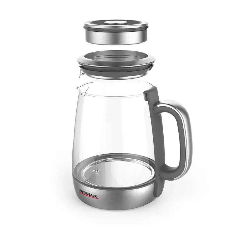 Chaleira elétrica Gastroback 1,5 L 2000 W aço inoxidável
