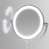 Espelho de maquilhagem HoMedics MIR-8150-EU de pé redondo aço inoxidável