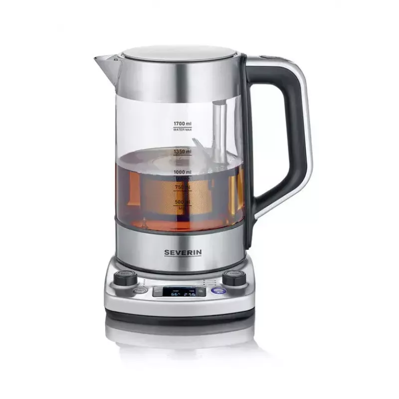 Chaleira elétrica Severin 1,7 l 3000 W aço inoxidável
