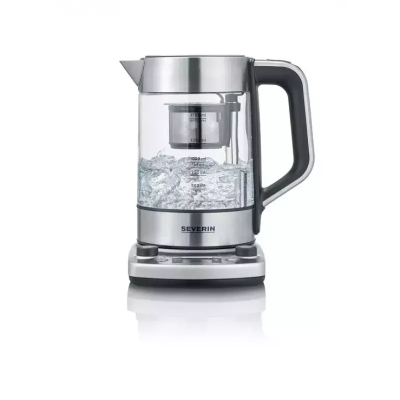 Chaleira elétrica Severin 1,7 l 3000 W aço inoxidável