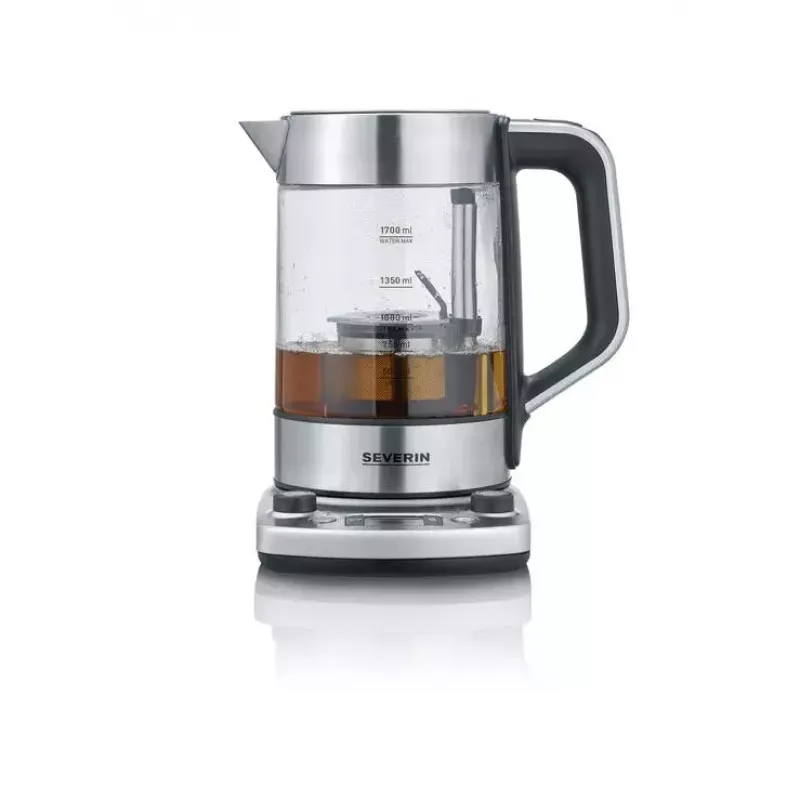 Chaleira elétrica Severin 1,7 l 3000 W aço inoxidável