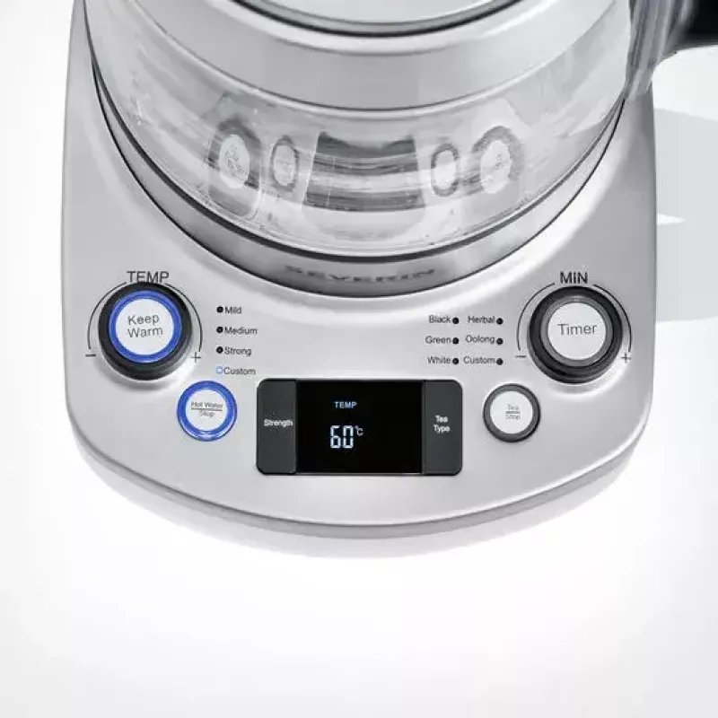 Chaleira elétrica Severin 1,7 l 3000 W aço inoxidável