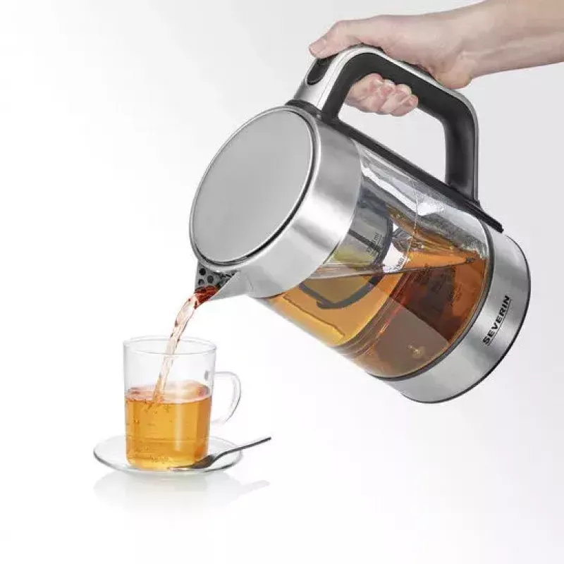 Chaleira elétrica Severin 1,7 l 3000 W aço inoxidável